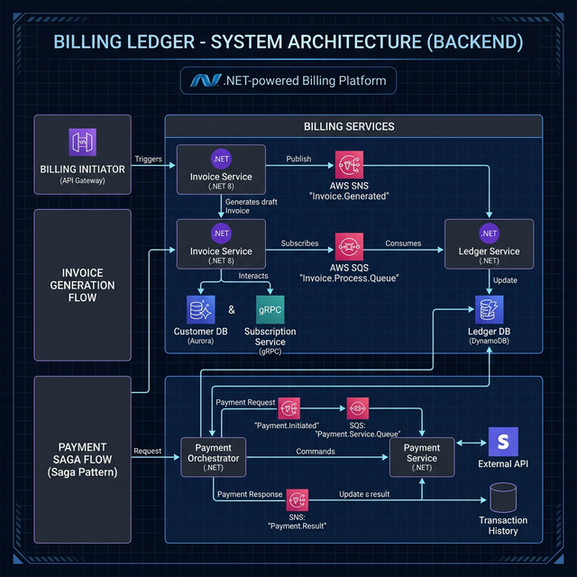BillingLedger — Backend Distribuído