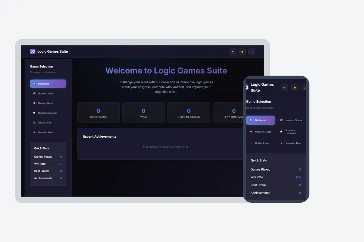 Logic Games Suite